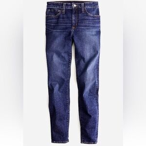 NWT. J Crew curvy toothpick jean in Dryden Wash Size 37 H8209 $128 w/stretch NWT